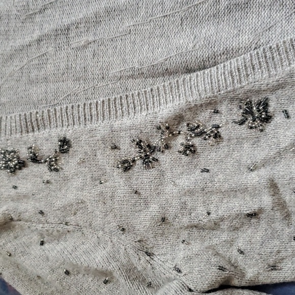 Vintage American Eagle beaded sweater - Picture 3 of 6